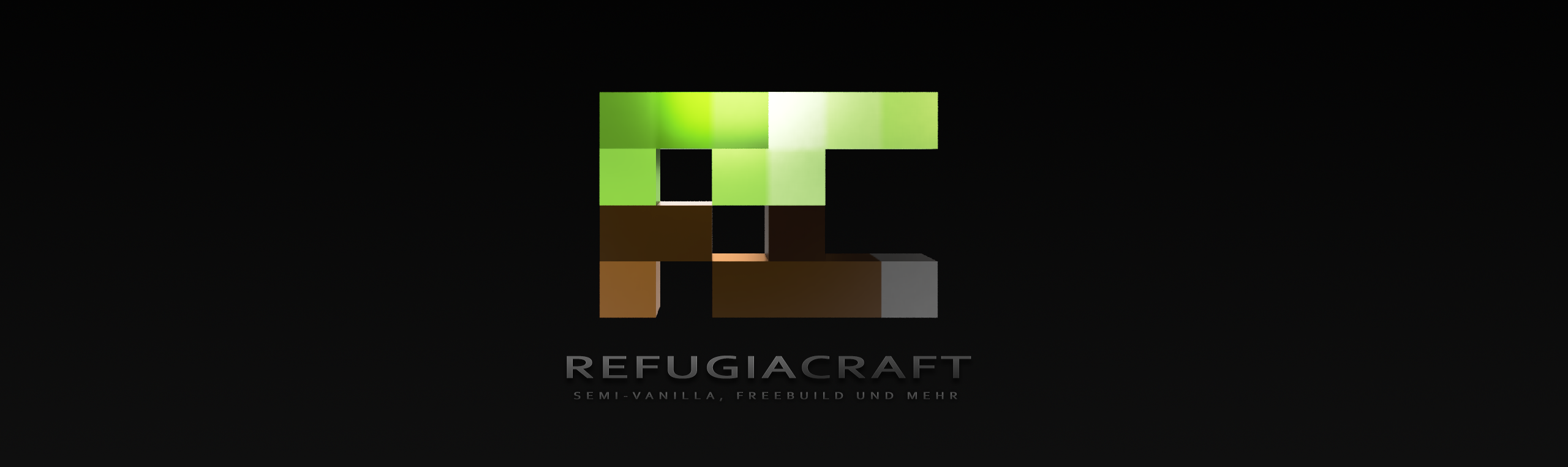 RefugiaCraft Logo 3D